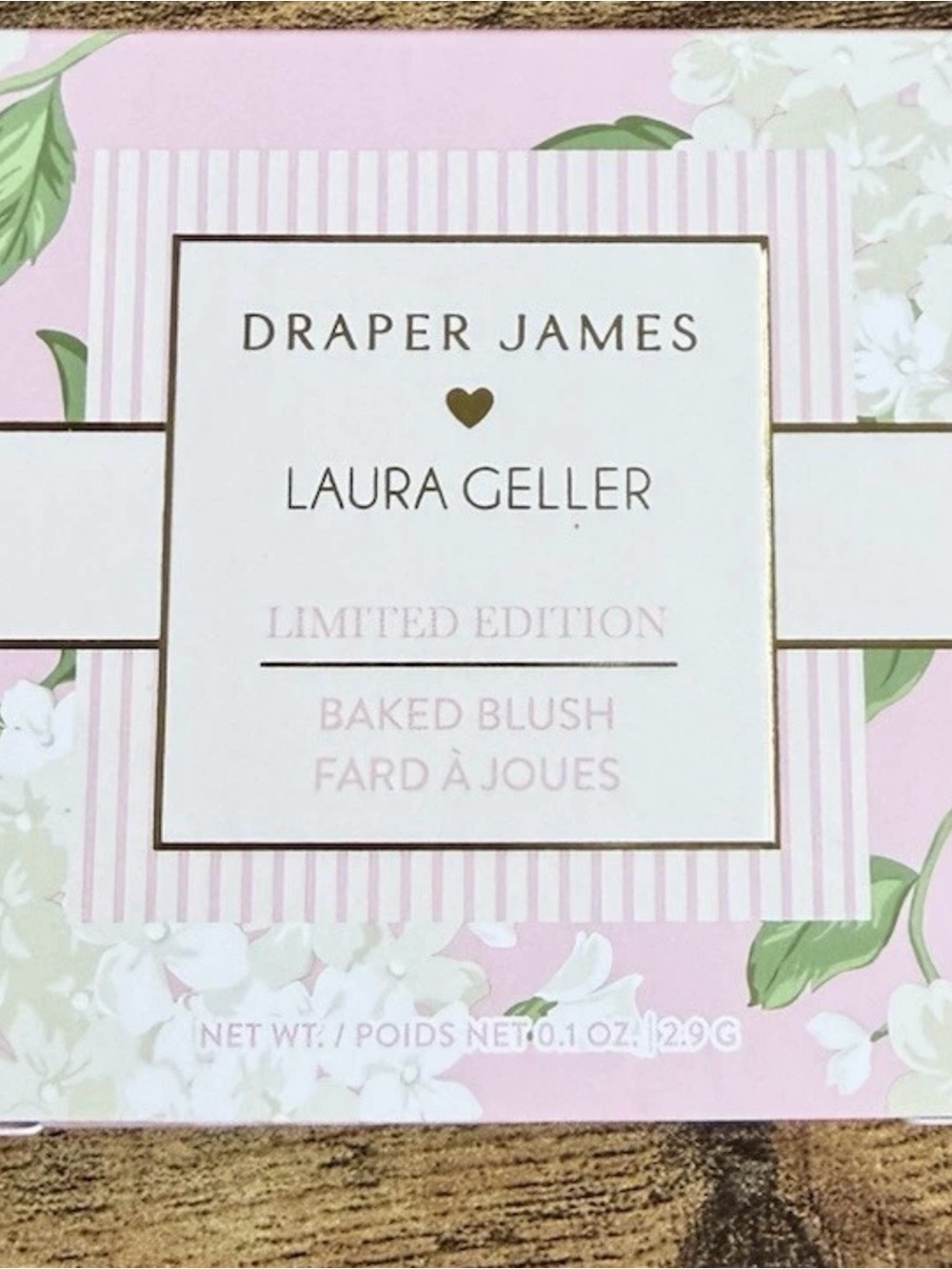 Laura Geller Draper James Limited Edition Baked Blush — Soft Pink